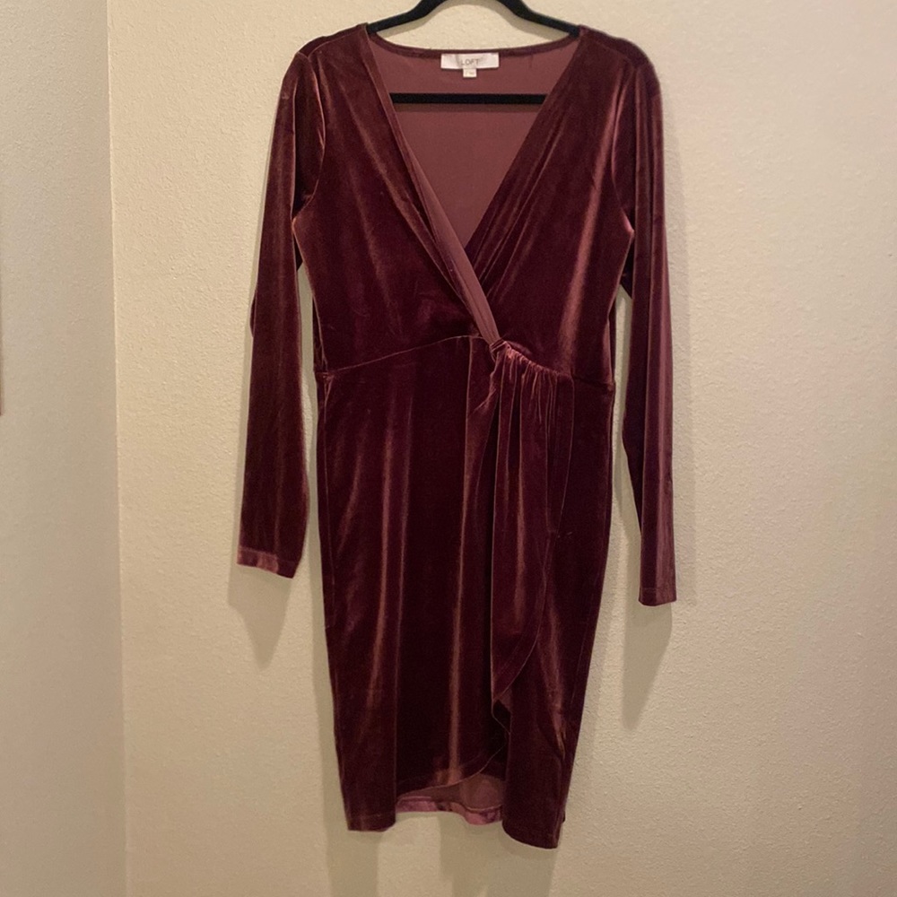 Velour Dress